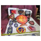 BOX LOT: EMBROIDERED PATCHES