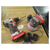 PORTER CABLE 20-VOLT MAX SANDER + 20-VOLT...