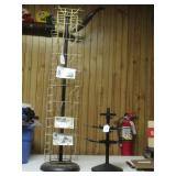 FLOOR STAND - 40-POCKETS - 4'H + ONE SMALLER...