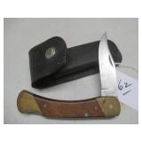 VTG SCHRADE UNCLE HENRY LB7 BEAR PAW - LOCKBACK