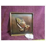 COPPER 'PRAYING HANDS' BY COPPERCRAFT GUILD -...