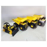 (3) Tonka Dump Trucks & Dozer