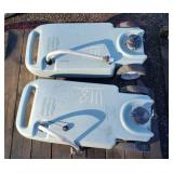 (2) Portable Waste Water Tanks