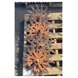 (4) Cultivator Wheels