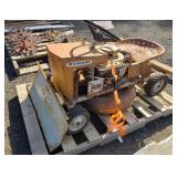 Vintage Mustang Lawnmower w/Blade (non-op)