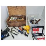 Dent Removal Kit & Box of Torch, Gauges, Heads