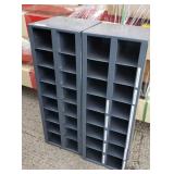 (2) Metal Bolt Bins