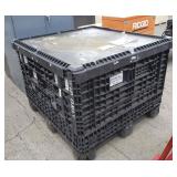 Plastic Bin & Contents