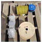 Aluminum Mounts, Rope, Chain, Coax Cable