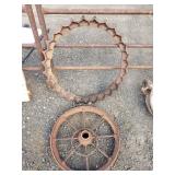 20' Steel Wheel & 28' Sprocket