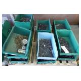 Pallet of Assorted Screws & Nails