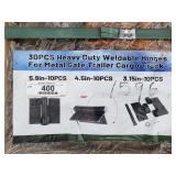 (30) Heavy Duty Weldable Hinges