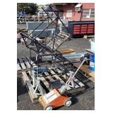 (2) Stairs, Super Striper, Jack Stands, Floor Jack