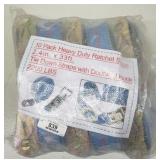 (10) Heavy Duty Ratchet Straps 2.4'x33'