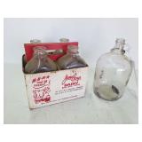Vintage Milk Jars, Jones Boys Dairy Box