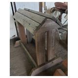 Wood Saddle Stand