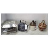 Crock, Pot, Teapot, Stove Top