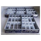 Chrome Button/Flat Head Socket Cap Screws