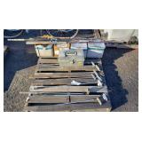 Fishing Poles, Tackle Box, Golf Putters