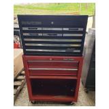 Craftsmand Roll-Around Toolbox & Top Box