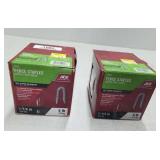 (2) Boxes Fence Staples