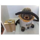 Ridgid 5HP Shop Vac & Filter