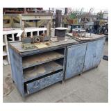 Metal Work Bench w/Press