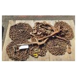 Pallet of Chains & Binders
