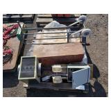 Electrical Panel, Cabinet Doors, Hand Truck