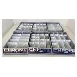 Chrome Knurled & Smooth Socket Cap Screws