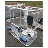 Man Lift Basket & Hard Hats
