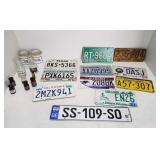 License Plates, Glass Jars, Miscellaneous