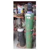 Oxygen/Acetylene Torch Set w/Cart & Gauges