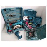 Assorted Makita Tools