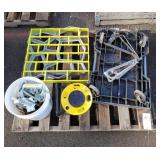 Concrete Stamps, Roller Cart, Mole Traps