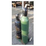 Oxygen/Acetylene Bottles w/Cart
