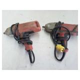 (2) Milwaukee 1/2' Impact Wrenches