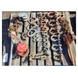 Chain Hoists, Clevises, Carabiners, Misc