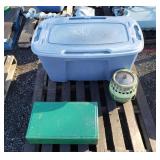 (3) Coleman Lanterns, Heater, Camp Stove