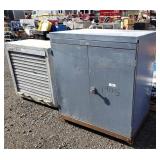 Metal Storage Cabinet w/Casters