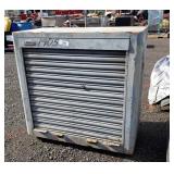 Metal Storage Cabinet w/Casters