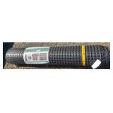 Roll of Black Plastic Safety Fencing