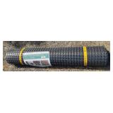 Roll of Black Plastic Safety Fencing