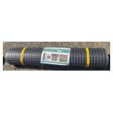 Roll of Black Plastic Safety Fencing