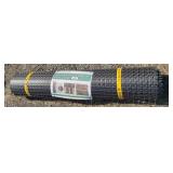 Roll of Black Plastic Safety Fencing