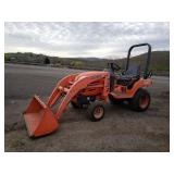 Kubota BX1850D Diesel 4WD Tractor w/LA203 Loader