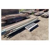 (6) Pallets Metal Tubing