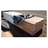 2'x6'x10-12' Redwood Lumber