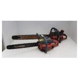 Jonsered 670 Super w/28' Bar & Homelite w/18' Bar