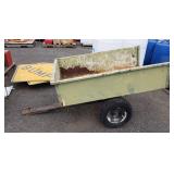 Metal Garden Trailer